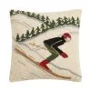 Peking Handicraft Pillow Fast Skier Hook SS22