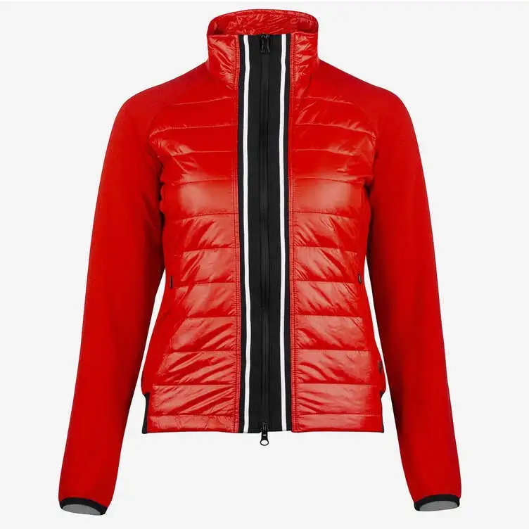 Horze Robyn Womens Combo Jacket In Red 33463 1 Horze Robyn Womens Combo Jacket In Red 33463