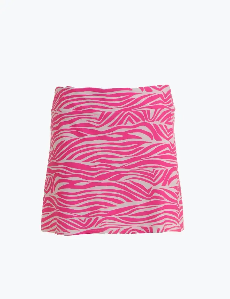 Jude Connally Morgan Skort Zebra Hot Pink 2 Jude Connally Morgan Skort Zebra Hot Pink - Image 2