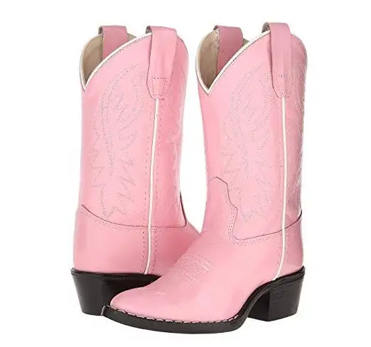 JAMA CORPORATION Old West Kids Cowgirl Boot 8119 In Pink 1 JAMA CORPORATION Old West Kids Cowgirl Boot 8119 In Pink