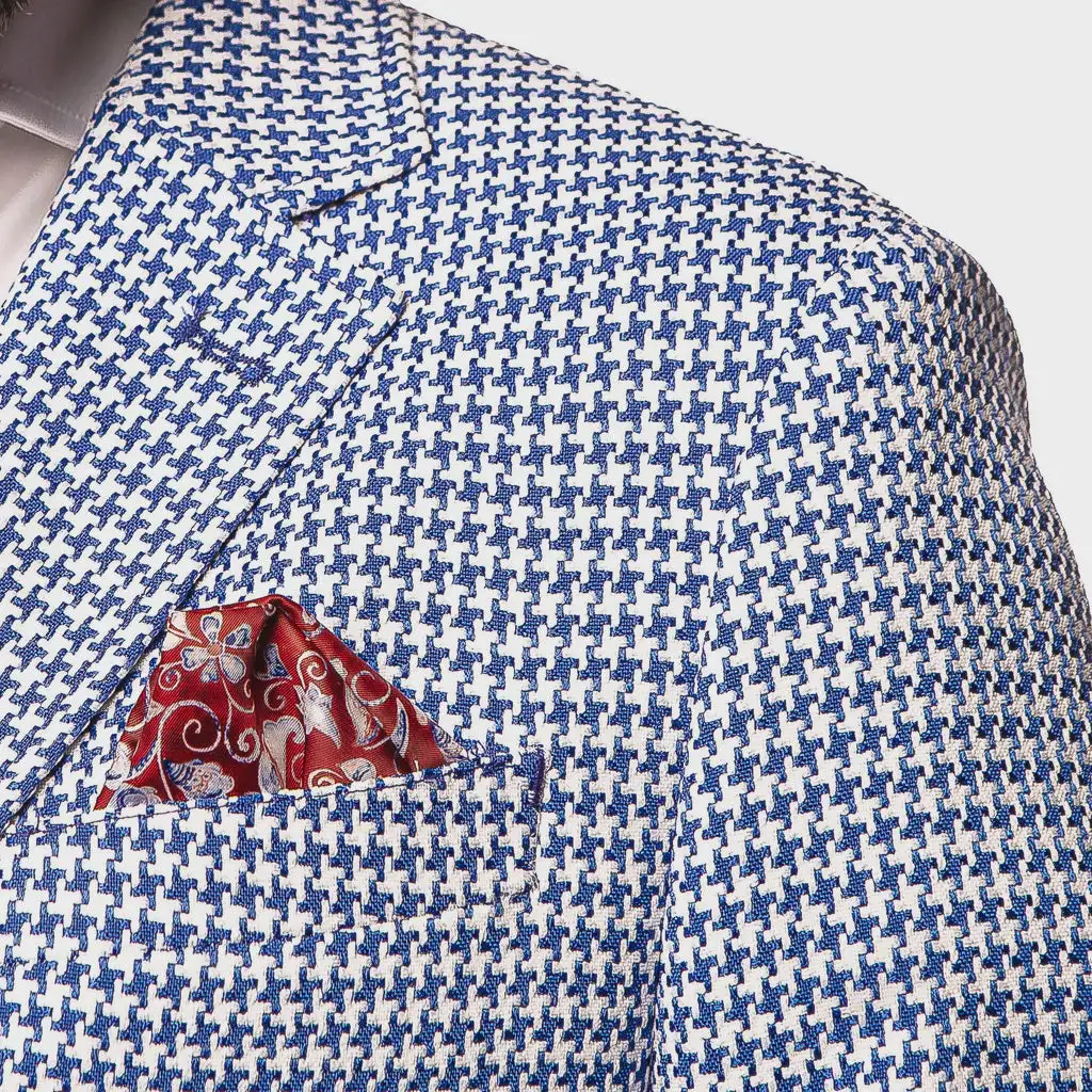 7 Downie St. 7 Downie Cape Cod HOUNDSTOOTH Men's Blazer 2 7 Downie St. 7 Downie Cape Cod HOUNDSTOOTH Men's Blazer - Image 2