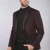 7 Downie St. 7 Downie Blazer Joey Burgundy Paisley Tuxedo Jacket On Sale