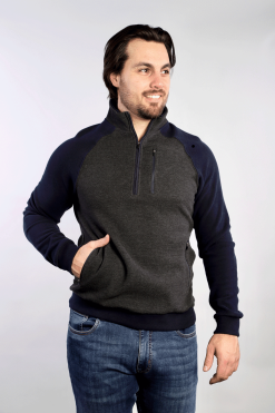 7 Downie St. Men's Polaris Sweater -Cheap Men's Formal Wear Store 7 downie polaris navy