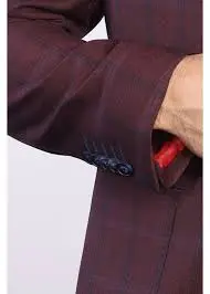 7 Downie St. 7 Downie Street Blazer Tobey Men's Burgundy All Season Sports Coat 2 7 Downie St. 7 Downie Street Blazer Tobey Men's Burgundy All Season Sports Coat - Image 2