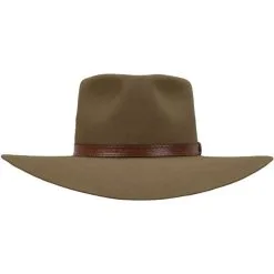 Akubra Hats Akubra Territory Hat SS23 -Cheap Men's Formal Wear Store Akubra Territory Santone Fawn wide brimmed hat