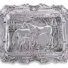 Arthur Court Grazing Horses Parlor Platter Tray