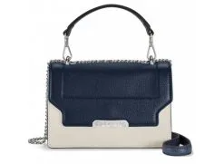 Brighton Jaden Medium Crossbody In Ink/White