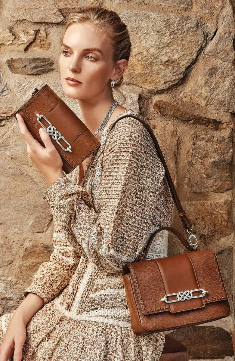Brighton Allison Handbag Bourbon H4386U 1 Brighton Allison Handbag Bourbon H4386U