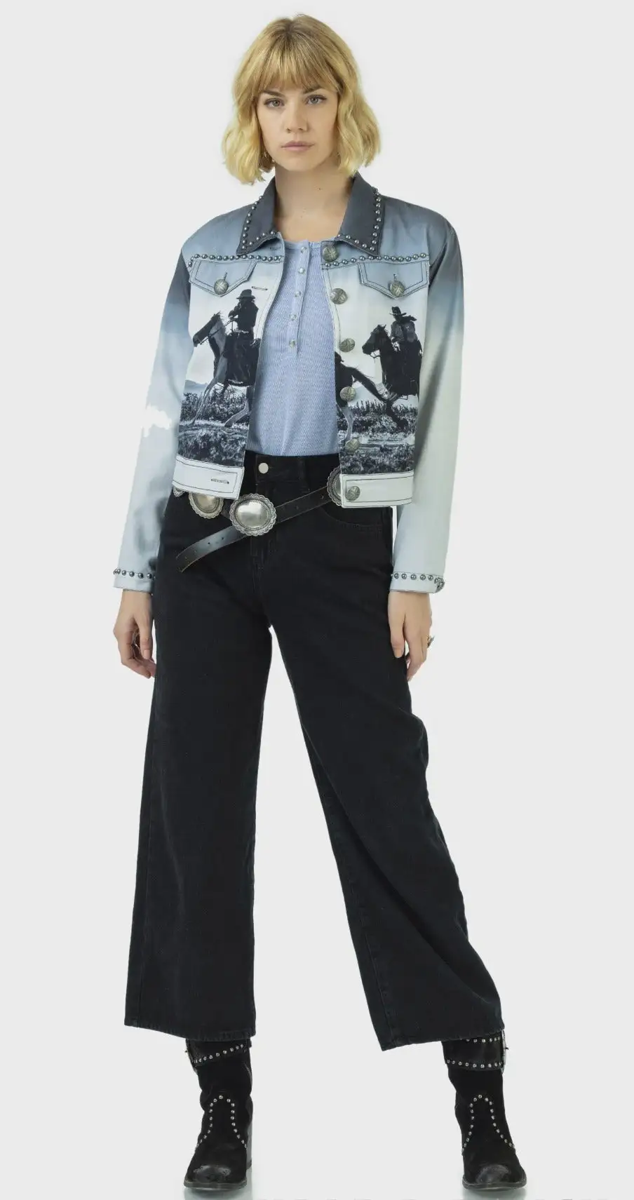 Double D Ranch Design Womens Jacket Regulators Mount Up! Billy The Kids Collection 2 Double D Ranch Design Womens Jacket Regulators Mount Up! Billy The Kids Collection - Image 2