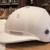 Charles Owens Polo Sovereign Helmet In White Fabric