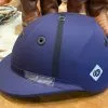 Charles Owens Polo Sovereign Helmet In Navy Black Grommet