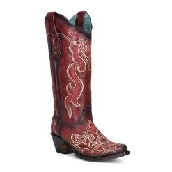 Corral Boots Corral Women's Red Embroidery Z5043 SS22
