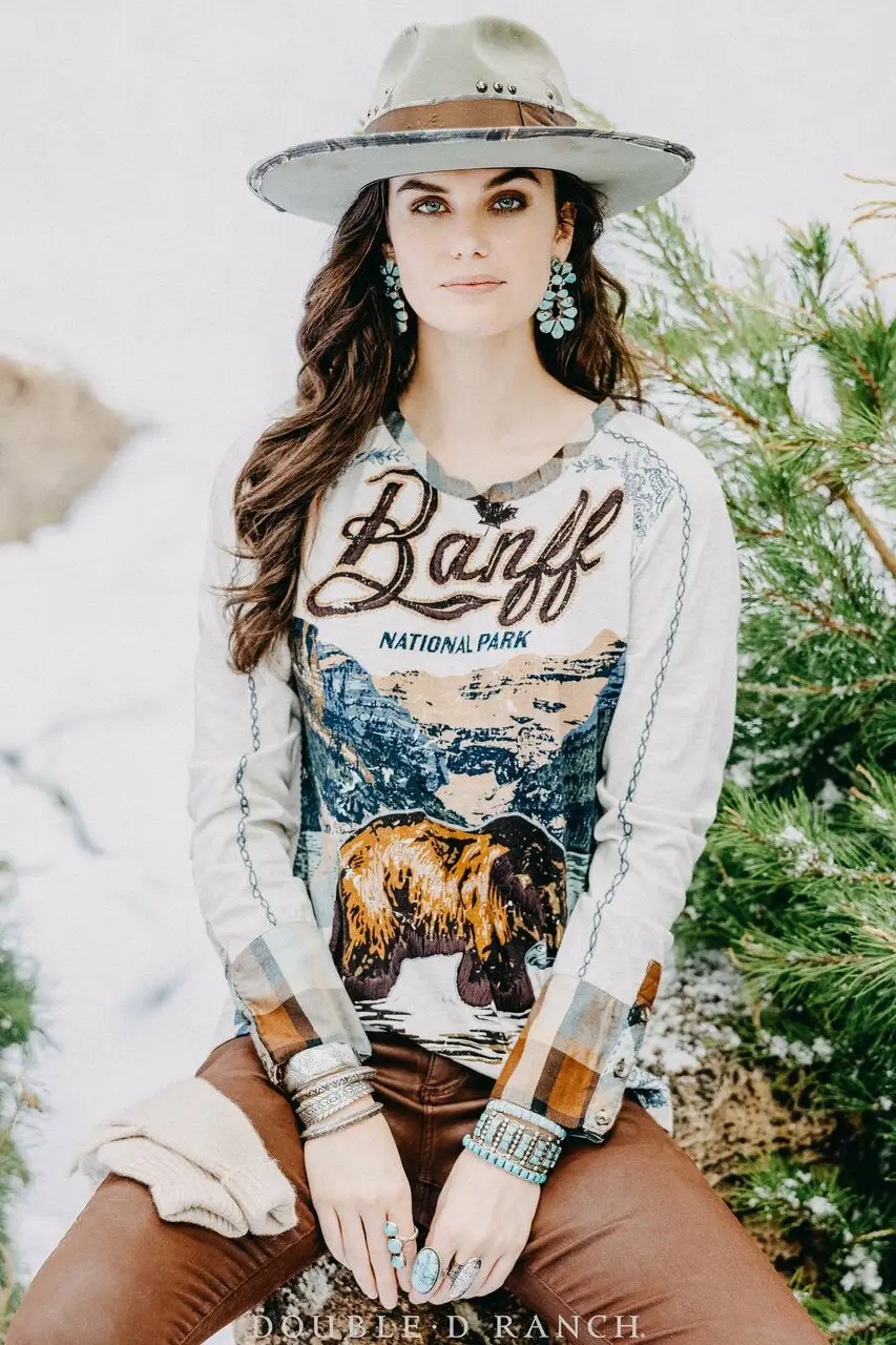 Double D Ranchwear Women’s Banff Bear Top 1 Double D Ranchwear Women’s Banff Bear Top