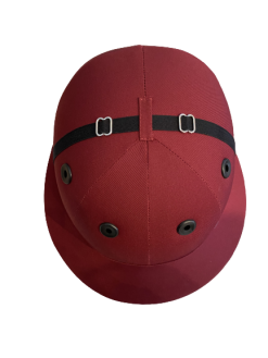 Charles Owens Polo Sovereign Helmet NOCSAE POLO Safety In Maroon