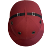 Charles Owens Polo Sovereign Helmet NOCSAE POLO Safety In Maroon