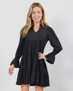 Jude Connally Tammi Dress In Black