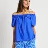 Jude Connally Georgia Top Cobalt Blue SS23