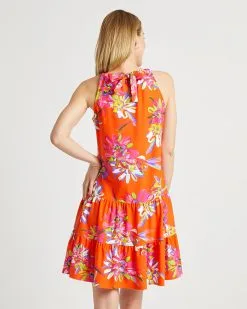 Jude Connally Leanna Dress Impressionist Floral White 6 Jude Connally Leanna Dress Impressionist Floral White -Cheap Men's Formal Wear Store JudeConnallyLeannaImpressionistFloralWhiteLeanna ImpressionistFloralApricot 101354 IFA C