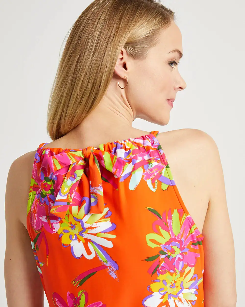 Jude Connally Leanna Dress Impressionist Floral White 4 Jude Connally Leanna Dress Impressionist Floral White - Image 4