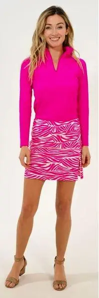 Jude Connally Morgan Skort Zebra Hot Pink