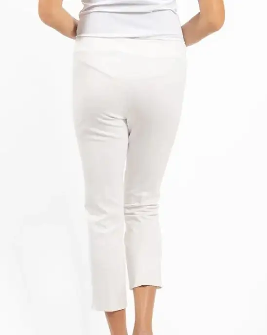 Jude Connally Lucia Pant Ponte Knit In White 3 Jude Connally Lucia Pant Ponte Knit In White - Image 3
