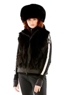 M. MILLER M.Miller Jess Vest Black Fox Section Front VT29 ON SALE