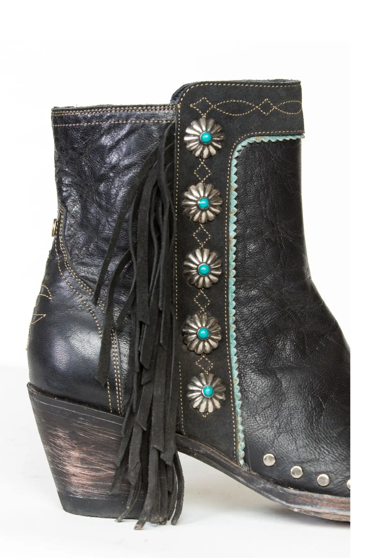 Double D Ranch Old Gringo Ranch Apache Kid Boot DDL-018 5 Double D Ranch Old Gringo Ranch Apache Kid Boot DDL-018 - Image 5