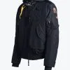 PARAJUMPERS Parajumper Men's Gobi Winter Bomber Jacket In NAVY ON SALE!