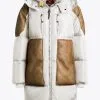 Parajumpers Carolina Women's Winter Jacket In WHITE ON SALE