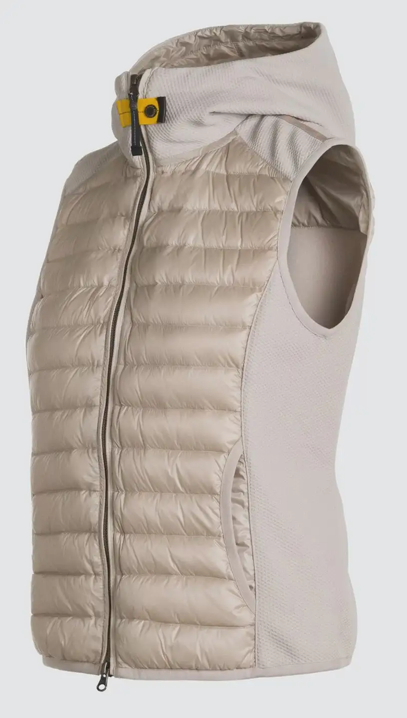 Parajumpers Nikky Women's Vest In Birch 1 Parajumpers Nikky Women's Vest In Birch