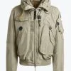 Parajumpers Gobi Men's Winter Jacket In Beige Classic Canvas PMJCKMA01