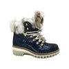 NIS Croco Navy / Grey Rabbit Ankle Winter Boot 1915450/34 W22