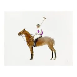 Felix Doolittle Felix Polo Art Print Premium Giclée Print Equestrian Polo Gift