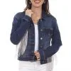 Scully HC792 Women's Denim Blue Fringe Jacket FW23