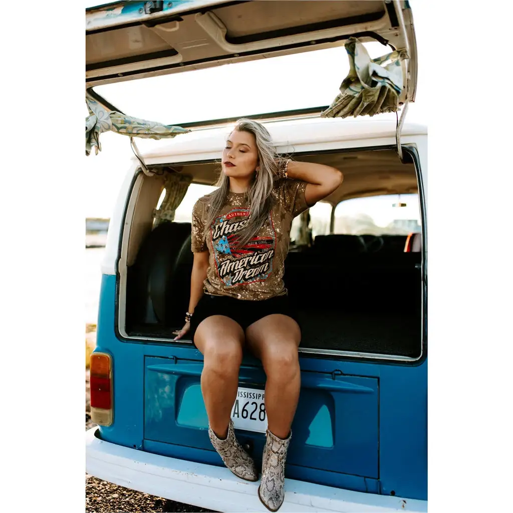 Southern Bliss Chasing The American Dream T-shirt 2 Southern Bliss Chasing The American Dream T-shirt - Image 2