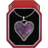 Brighton Twinkle Amor Amethyst Necklace Gift Box JD2183
