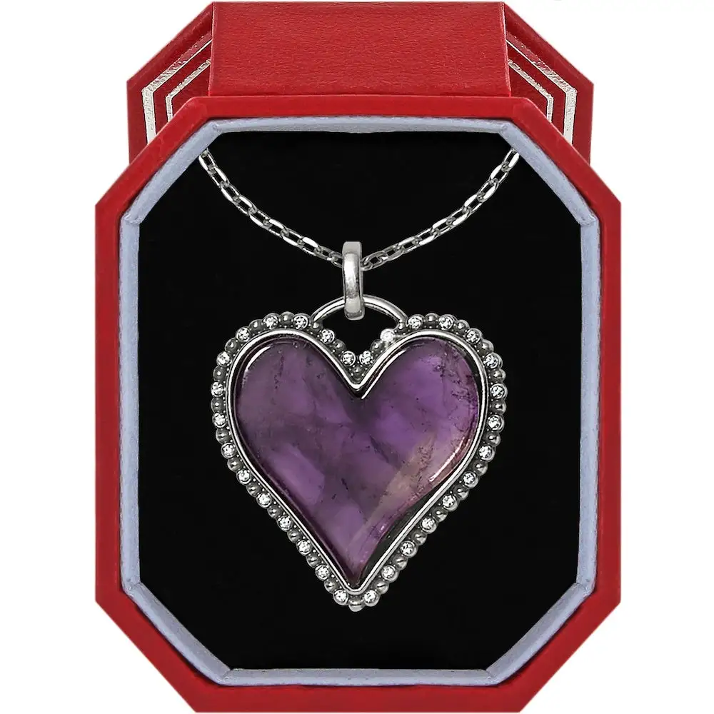 Brighton Twinkle Amor Amethyst Necklace Gift Box JD2183 1 Brighton Twinkle Amor Amethyst Necklace Gift Box JD2183