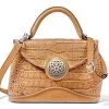 Brighton Klara Medium Satchel In Toast H37664