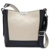 Brighton Kylie Crossbody In Black/Stone
