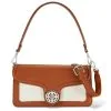 Brighton Pascale Shoulder Bag In Cognac/White