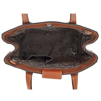 Brighton Carlina Top Handle In Whiskey/Cognac 2 Brighton Carlina Top Handle In Whiskey/Cognac - Image 2