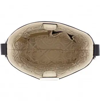 Brighton Kylie Crossbody In Black/Stone 2 Brighton Kylie Crossbody In Black/Stone - Image 2