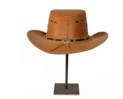 Outback Survival Gear - Rancher Buffalo Hat In Cognac -Cheap Men's Formal Wear Store buffalo cognac 4