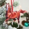 Classy Equine Chestnut Arabian Horse Ornament