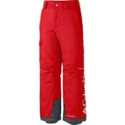 Columbia Boy's Bugaboo Pants Red