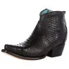 Corral Boots Corral A4071 Black Python's Women's Bootie