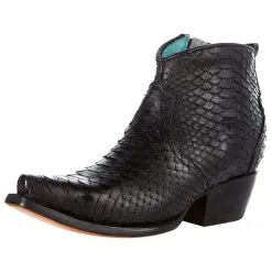 Corral Boots Corral A4071 Black Python's Women's Bootie
