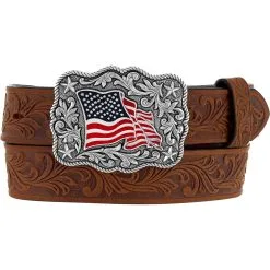BRIGHTON Justin American Pride Belt C30219 FW22