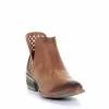 Corral Boots Circle G By Corral Q5027 Women's Shortie In Brown