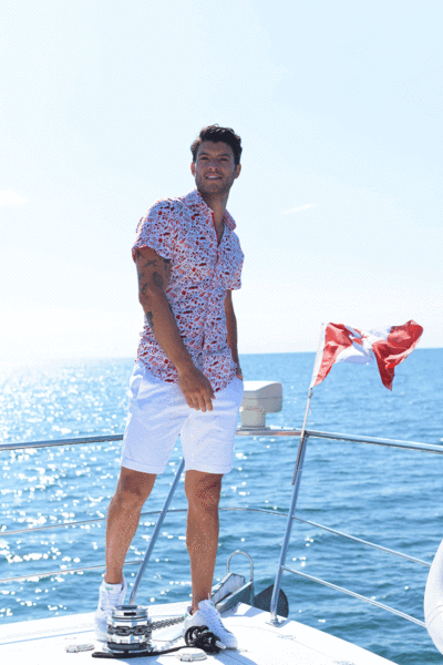 7 Downie St. 7 Downie Men's Shorts In White SUPER SOFT With 4-way Stretch 1 7 Downie St. 7 Downie Men's Shorts In White SUPER SOFT With 4-way Stretch